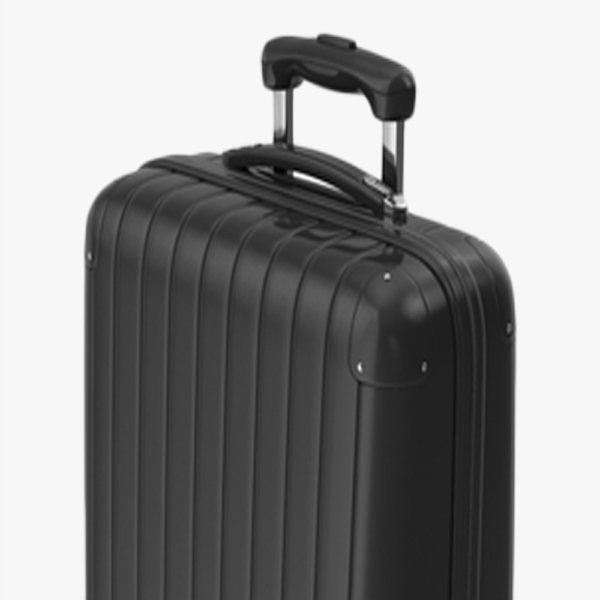 23-Inch Black Luggage