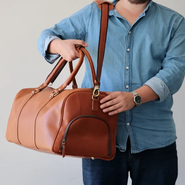 Leather Duffle Bag