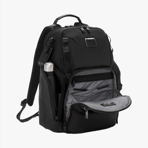 Trendy Nylon Black Backpack