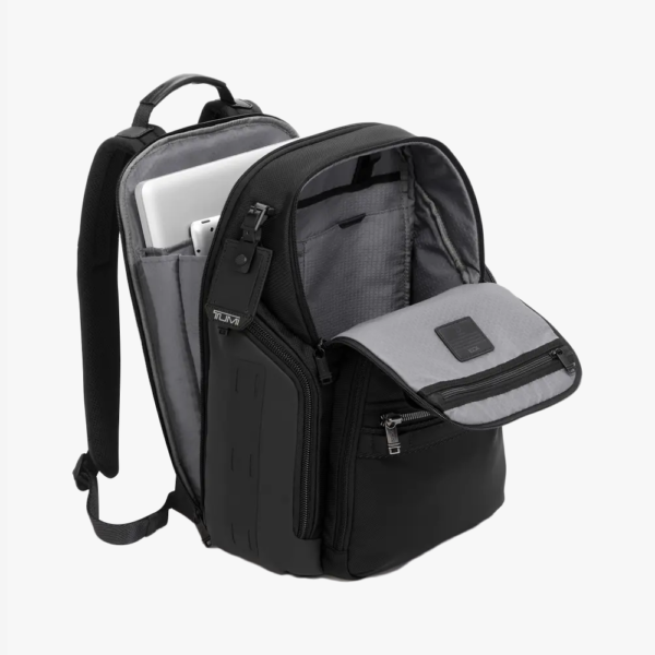 Trendy Nylon Black Backpack